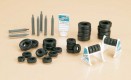 42590 Auhagen Tires with stand & gas cilinders